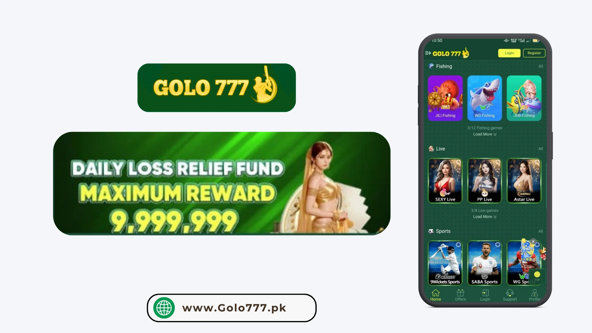 Golo777 Login